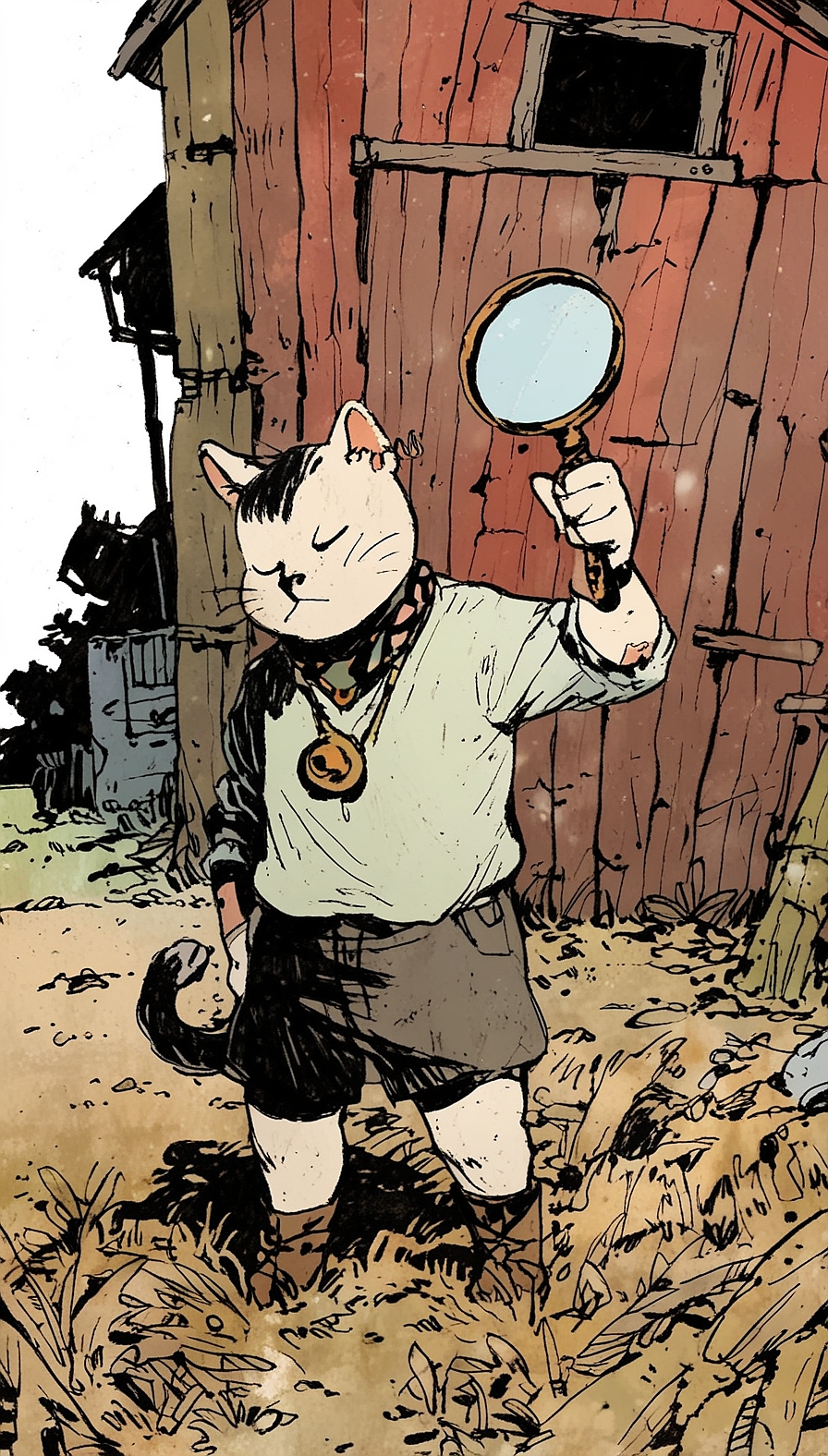 Leonardo Anime XL Style KeywordsBlackandwhite line drawing chi 0