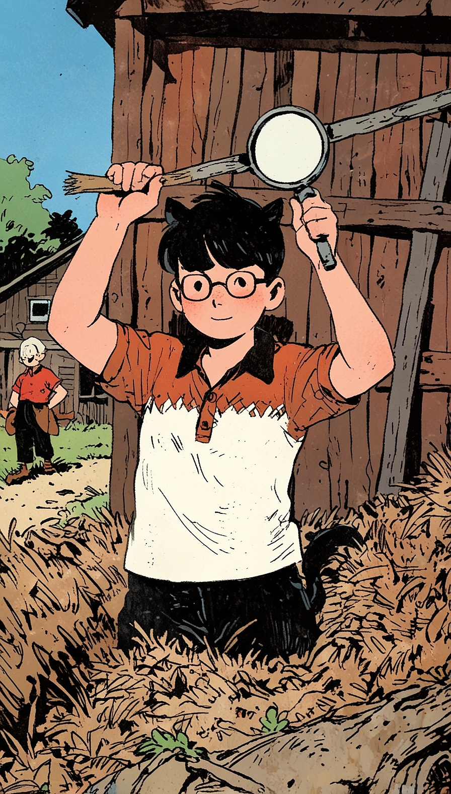 Leonardo Anime XL Style KeywordsBlackandwhite line drawing chi 1(1)