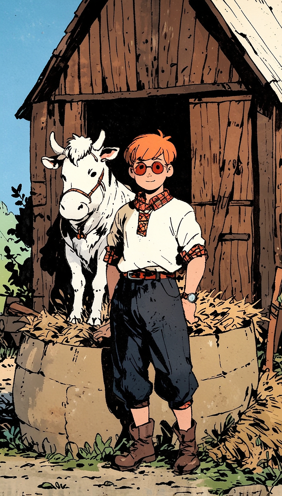 Leonardo Anime XL Style KeywordsBlackandwhite line drawing chi 1(3)