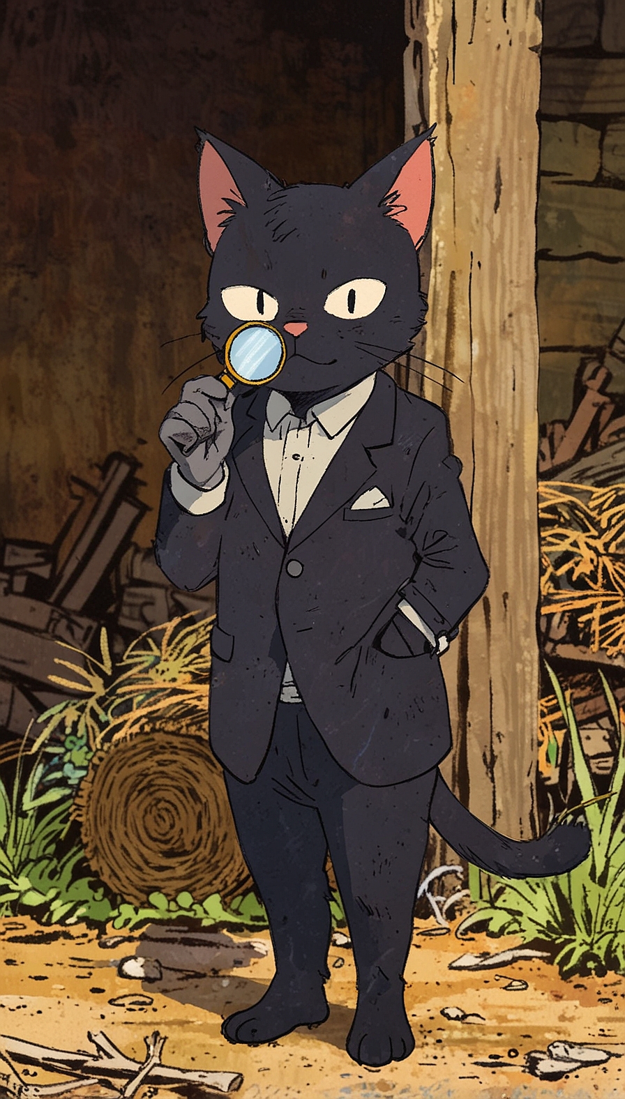 Leonardo Anime XL Style KeywordsBlackandwhite line drawing chi 2