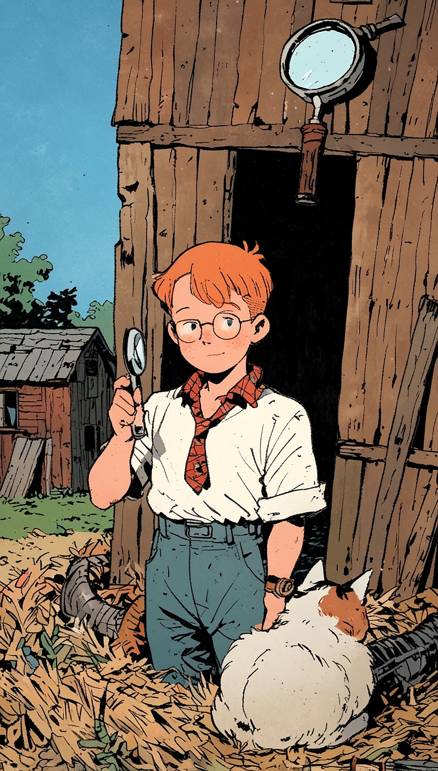 Leonardo Anime XL Style KeywordsBlackandwhite line drawing chi 2(2)