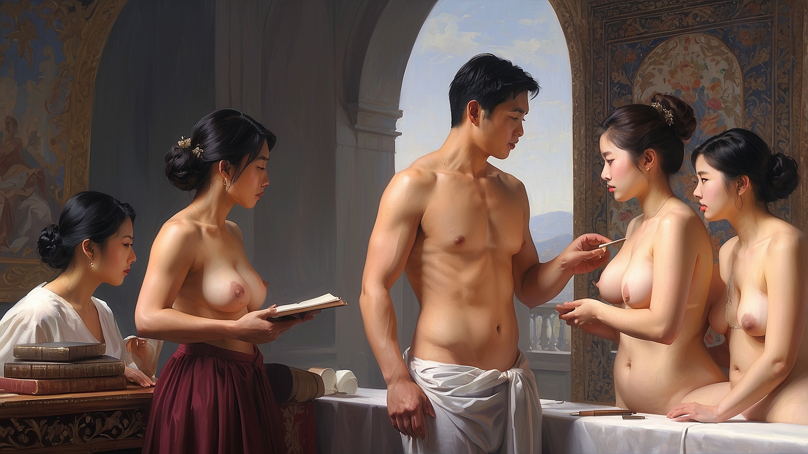 SDXL 10 Create a anatomicallyaccurate photo realistic Baroques 4(1)