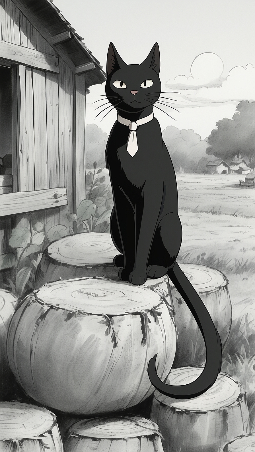 SDXL 10 Style KeywordsBlackandwhite line drawing childrens boo 5(2)