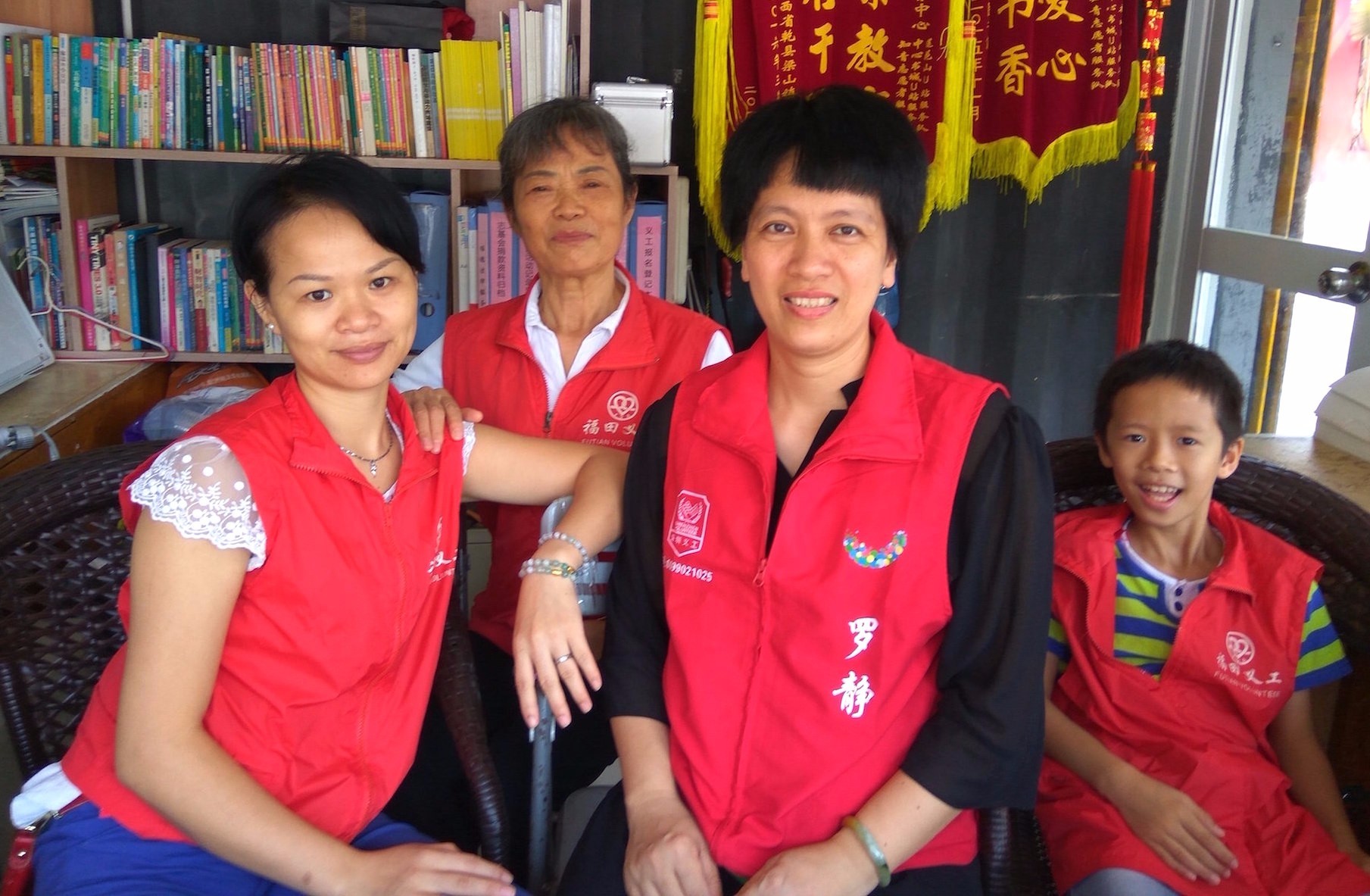 lianhuashan volunteers futian shenzhen1
