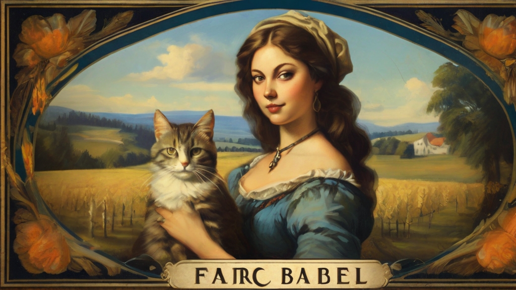 Default Imagine a Baroque box label for farm crafted beer with 1(4)