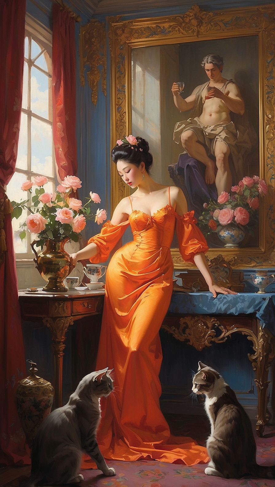 SDXL 10 Create a anatomicallyaccurate photo realistic Baroques 0(13)