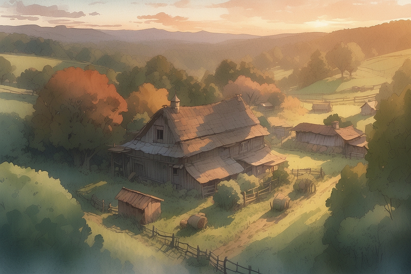 SDXL 10 A hilarious and heartwarming Studio Ghiblistyle illust 1