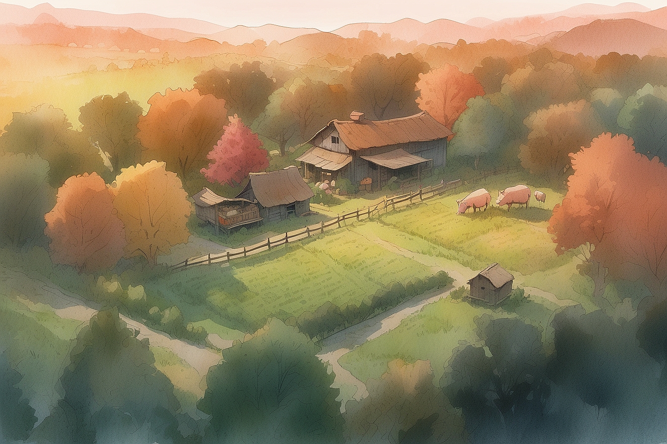 SDXL 10 A hilarious and heartwarming Studio Ghiblistyle illust 4