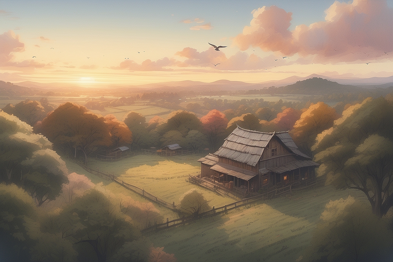 SDXL 10 A hilarious and heartwarming Studio Ghiblistyle illust 5