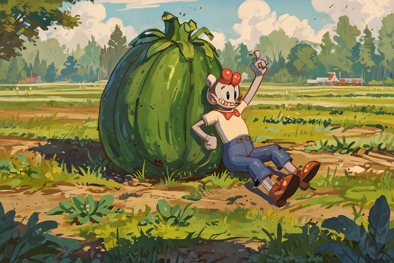 Leonardo Anime XL please generate a image in the style of cuph 0