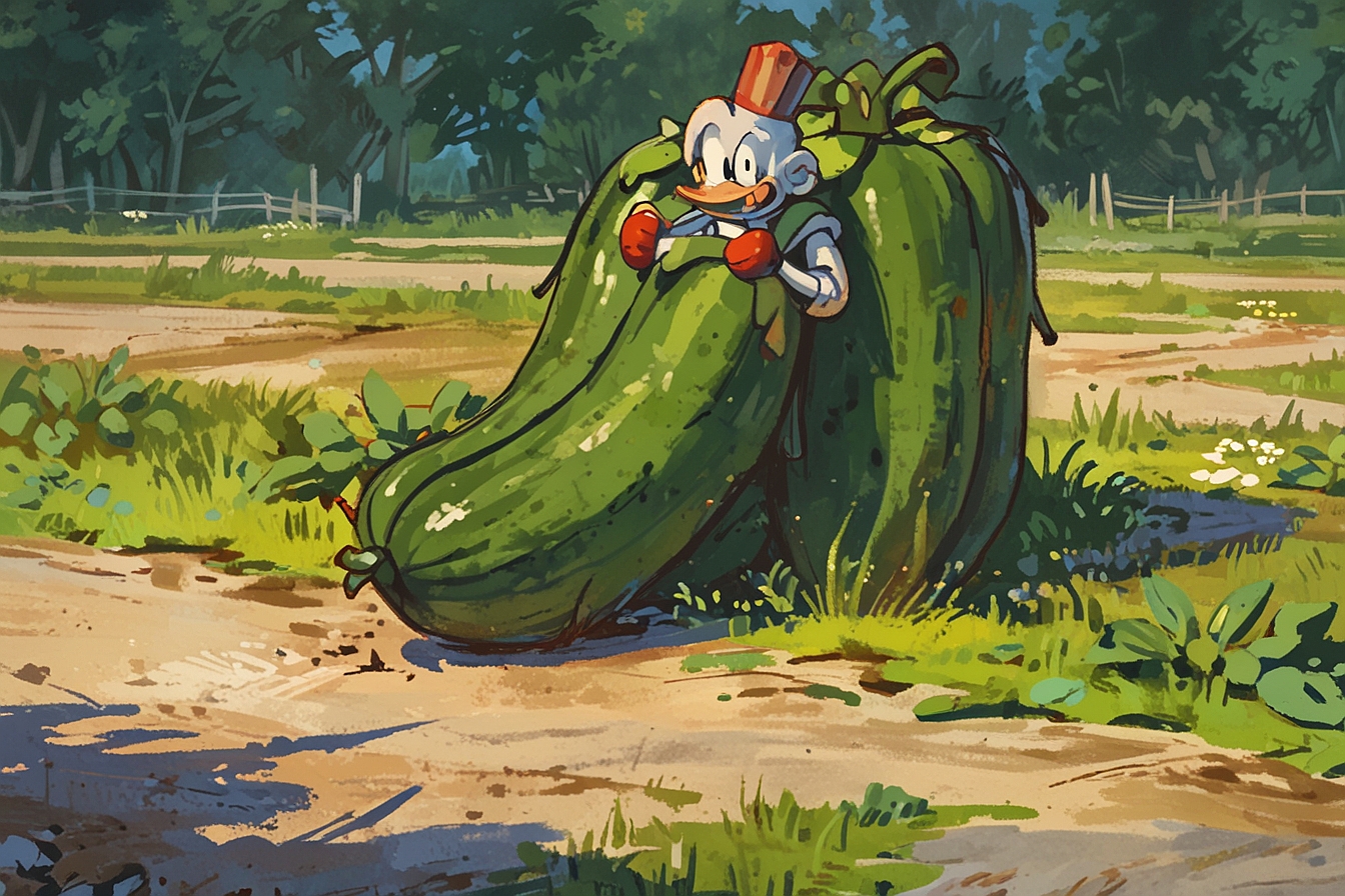 Leonardo Anime XL please generate a image in the style of cuph 1